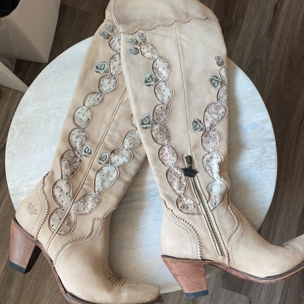 Junk Gypsy Cactus Knee High Boots